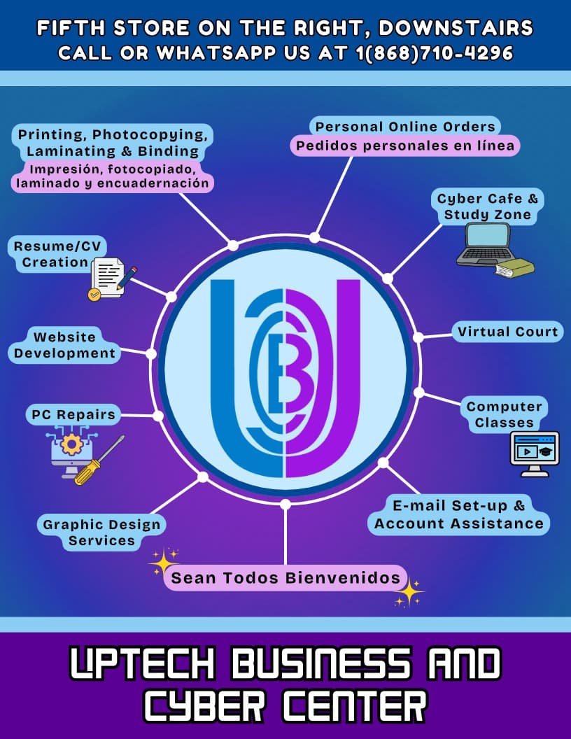 UpTech Cyber Center flyer