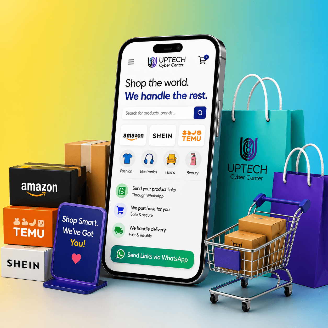 Online shopping assistance