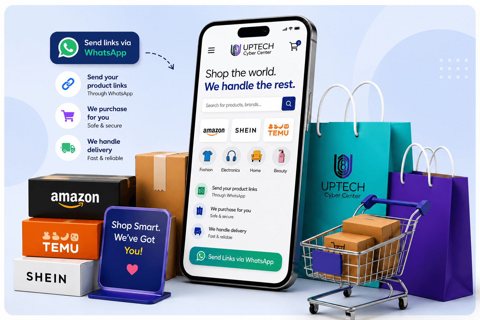 Online shopping assistance